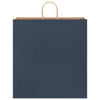 Paper Bags 250 pcs with Handles Blue 45x17x48 cm