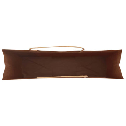 Paper Bags 250 pcs with Handles Blue 54x15x49 cm