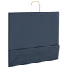 Paper Bags 250 pcs with Handles Blue 54x15x49 cm