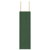 Paper Bags 50 pcs with Handles Green 21x11x36 cm