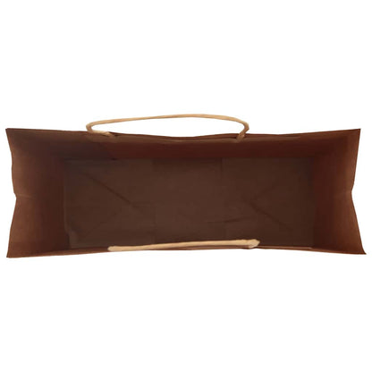 Paper Bags 250 pcs with Handles Green 45x17x48 cm