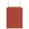 Paper Bags 250 pcs with Handles Red 32x22x28 cm