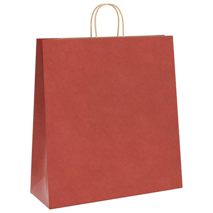 Paper Bags 250 pcs with Handles Red 45x17x48 cm