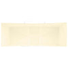 Paper Bags 50 pcs with Handles Yellow 45x17x48 cm