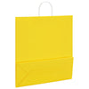 Paper Bags 50 pcs with Handles Yellow 45x17x48 cm