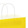 Paper Bags 50 pcs with Handles Yellow 45x17x48 cm