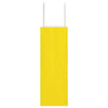 Paper Bags 250 pcs with Handles Yellow 21x11x31 cm