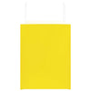 Paper Bags 250 pcs with Handles Yellow 32x22x28 cm