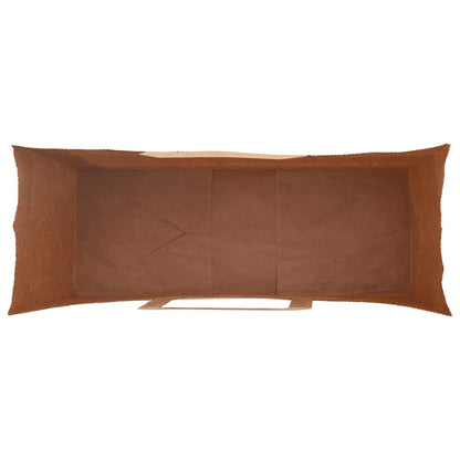 Paper Bags 50 pcs with Handles Brown 32x12x42 cm