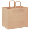 Paper Bags 50 pcs with Handles Brown 32x22x28 cm