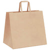 Paper Bags 50 pcs with Handles Brown 32x22x28 cm