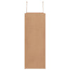 Paper Bags 250 pcs with Handles Brown 32x17x44 cm