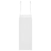 Paper Bags 50 pcs with Handles White 15x8x21 cm