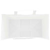 Paper Bags 50 pcs with Handles White 15x8x21 cm