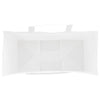 Paper Bags 50 pcs with Handles White 26x12x35 cm