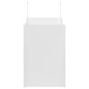 Paper Bags 50 pcs with Handles White 26x17x25 cm