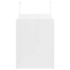 Paper Bags 50 pcs with Handles White 32x22x28 cm