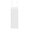 Paper Bags 250 pcs with Handles White 18x8x22 cm