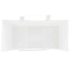 Paper Bags 250 pcs with Handles White 18x8x22 cm