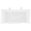 Paper Bags 250 pcs with Handles White 21x11x31 cm