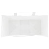 Paper Bags 250 pcs with Handles White 26x12x35 cm