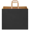 Paper Bags 50 pcs with Handles Black 32x22x24 cm