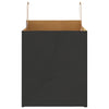 Paper Bags 50 pcs with Handles Black 32x22x24 cm