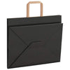 Paper Bags 50 pcs with Handles Black 32x22x24 cm
