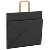 Paper Bags 50 pcs with Handles Black 32x22x28 cm