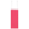 Paper Bags 50 pcs with Handles Pink 15x8x21 cm