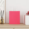 Paper Bags 50 pcs with Handles Pink 18x8x22 cm