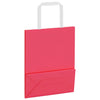 Paper Bags 50 pcs with Handles Pink 18x8x22 cm