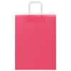 Paper Bags 50 pcs with Handles Pink 26x12x35 cm