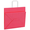 Paper Bags 50 pcs with Handles Pink 32x22x28 cm