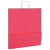 Paper Bags 50 pcs with Handles Pink 45x17x48 cm