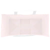 Paper Bags 250 pcs with Handles Pink 18x8x22 cm