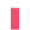 Paper Bags 250 pcs with Handles Pink 21x11x28 cm