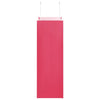 Paper Bags 250 pcs with Handles Pink 26x12x35 cm