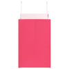Paper Bags 250 pcs with Handles Pink 26x17x25 cm