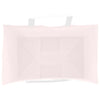 Paper Bags 250 pcs with Handles Pink 26x17x25 cm