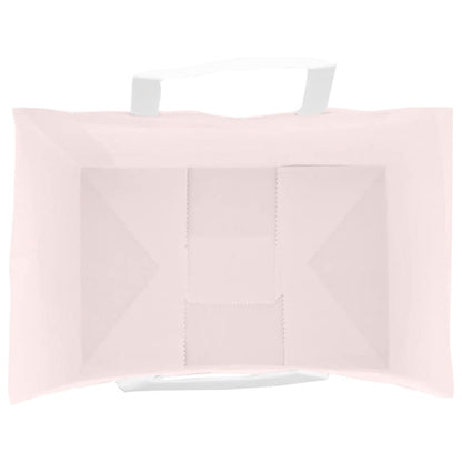 Paper Bags 250 pcs with Handles Pink 32x22x28 cm