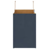 Paper Bags 50 pcs with Handles Blue 26x17x25 cm