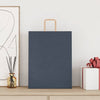 Paper Bags 50 pcs with Handles Blue 32x12x42 cm