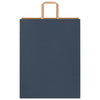 Paper Bags 50 pcs with Handles Blue 32x12x42 cm
