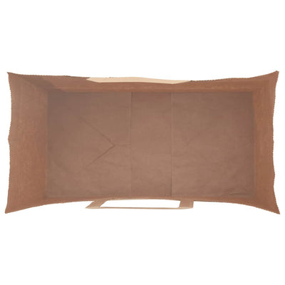 Paper Bags 250 pcs with Handles Blue 21x11x31 cm