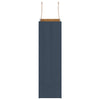 Paper Bags 250 pcs with Handles Blue 21x11x36 cm