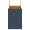 Paper Bags 250 pcs with Handles Blue 32x17x25 cm