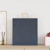 Paper Bags 250 pcs with Handles Blue 45x17x48 cm