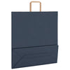 Paper Bags 250 pcs with Handles Blue 45x17x48 cm