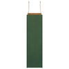 Paper Bags 250 pcs with Handles Green 21x11x36 cm